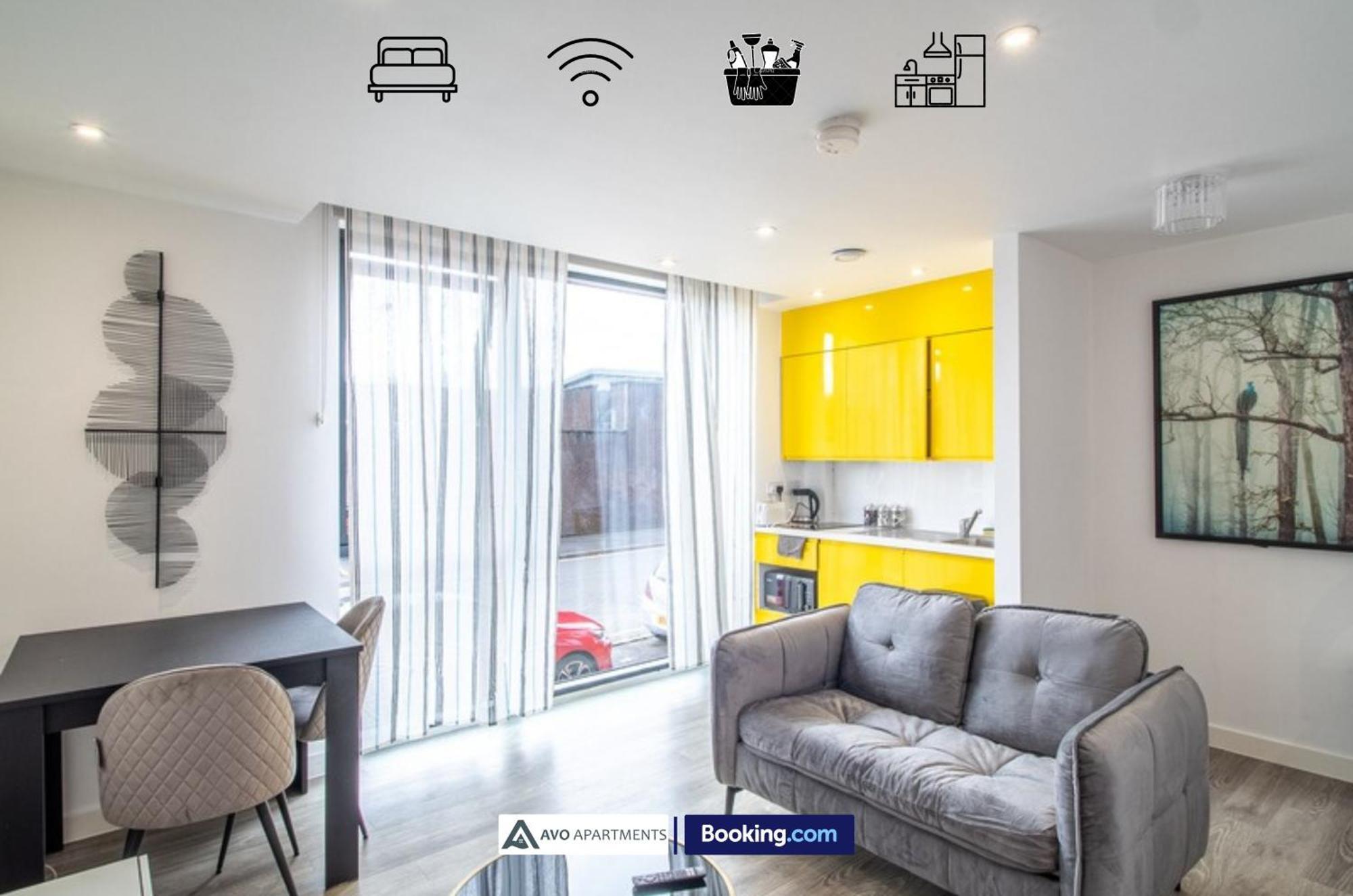 City Center Studio Apartments By Avo Apartments เชฟฟิลด์ ภายนอก รูปภาพ
